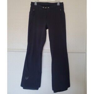 Five Fifty Five Womens Black Waterproof Snow Pants Ski Snowboard Size 8 2948